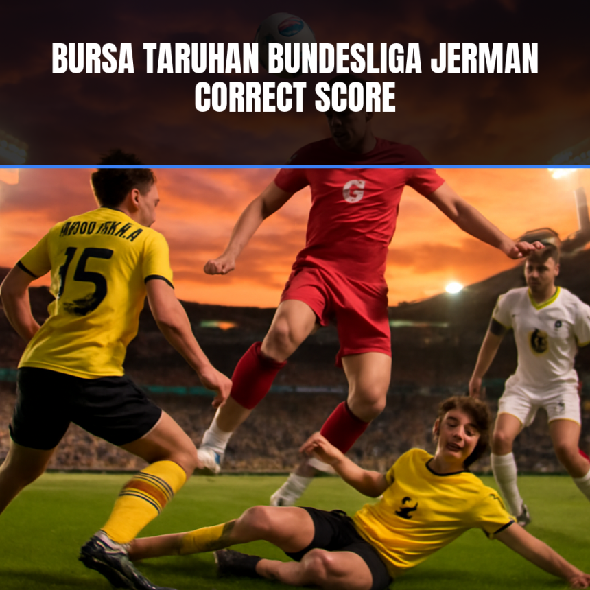 pertandingan sepak bola bundesliga mencoba correct score