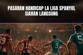 Pasaran handicap La Liga Spanyol memperlihatkan aksi seru pertandingan.